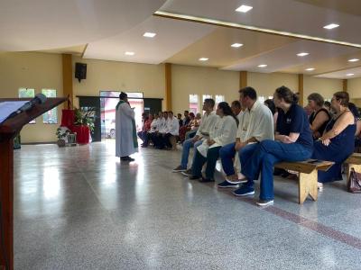 Festa em Louvor a SÃ£o SebastiÃ£o em Campo do Bugre Marcou Encerramento do Ciclo do Padre Edinaldo Mendes